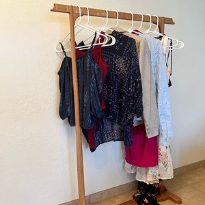 Women’s small -xsmall blouses, dresses, trousers, and skirt bundle.